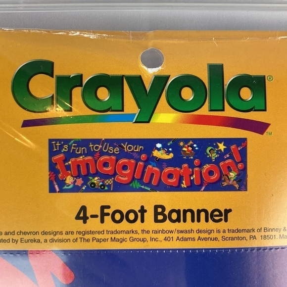 Crayons classroom banner it’s fun to use your imagination - Picture 2 of 3